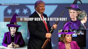 Image result for halloween witch hunt trump