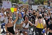 Image result for pictures of protesters 2020